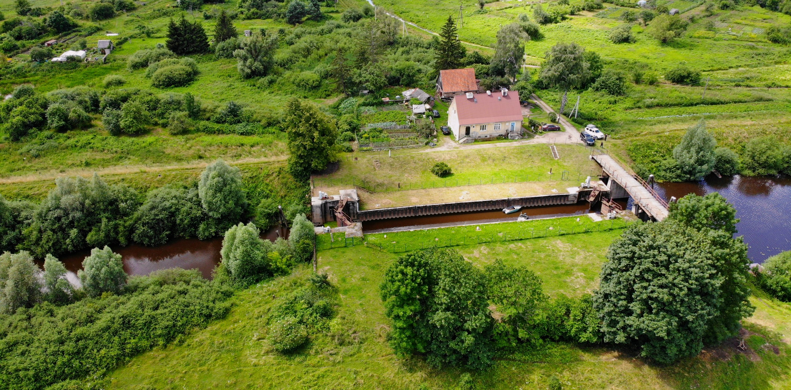 05. Шлюз №1 на реке Преголя и дом смотрителя